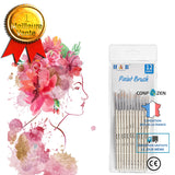 Ensemble de brosses Ensemble de brosses à cheveux en nylon 12 pointes aquarelle acrylique peinture à l'huile crochet ligne st