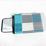 Tapis de pique-nique en velours unilatéral, tapis rampant pliable en daim fin, tapis de plage 150 * 200 CM