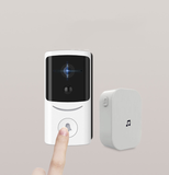 INN® Sonnette vidéo intelligente wifi sonnette sans fil intelligente interphone  capture automatique téléphone portable  distance po