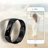 TD® Réveil de sport étanche Bluetooth réveil montre cadeau podomètre un bracelet intelligent