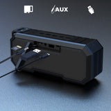 TD® X8 TWS haut-parleur bluetooth IPX7 étanche lumineux double haut-parleur subwoofer audio sans fil extérieur 3D surround stéréo