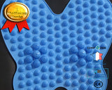 CZ Coussin de Massage Des Pieds Coussin de Massage Des Pieds Couverture Shiatsu Tapis de Yoga Accessoires Bleu