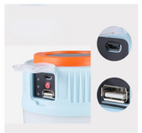 INN® Lumière de tente de télécommande rechargeable solaire extérieure lumière de camping super lumineuse lumière de camping