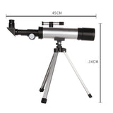 TD® Télescope astronomique  Longueur focale de 360 mm  Monoculaire HD à fort grossissement avec stargazer Convient aux enfants début