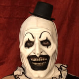 TD® Halloween film et télévision autour de l'âme brisée masque de clown habiller couvre-chef en latex cosplay horreur visage de clow