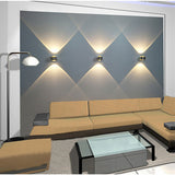 TD® Applique Ampoule Lampe Murale à LED Double face en cristal / Décoration Multifonctionnelle / Lumière d’intérieur Halogène