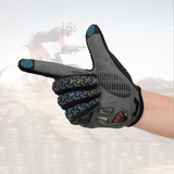 Gants de cyclisme en plein air en silicone épais sports de fond fitness vélo de montagne automoteur gants en silicone liquide