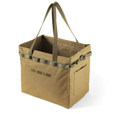 TD® Camping en plein air boîte de rangement pliante pique-nique camping stockage outil sac champ portable bois de chauffage sac