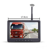 TD® 720P sans fil WIFI caméra de recul 7 pouces camion affichage de signal numérique HD vision nocturne étanche