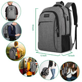 TD® Sac à dos pour hommes et femmes multi-fonction business usb charge sac à dos sac d'ordinateur voyage en plein air