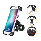 TD® Support de conduite moto équipement voiture électrique vélo de navigation en acier inoxydable support de téléphone portable