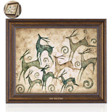 TD® tableau decoration murale cerf salon chambre cuisine moderne 1 piece enfant afrique nature fille peinture adulte couple dessin