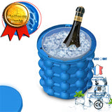 TD® Seau à glace Machine à glaçons  révolutionnaire économiseur d'espace Ice Cube Maker Ice Genie ustensiles de cuisine