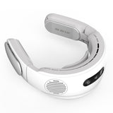 TD® Ventilateur de cou suspendu sans lames usb mini ventilateur blanc climatiseur design pliant portable extérieur réglable 3 vitess