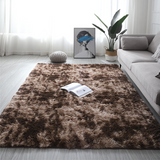 TD® Tapis de Salon Shaggy 120 x 160cm Marron