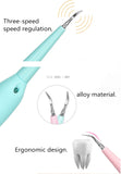 TD® Kit dentaire pour le nettoyage des dents outils avec LED hygiène soin buccal personnel crochet brosse 3 fréquences de vibration