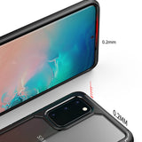 TD® Coque de téléphone Samsung Galaxy S20 Coque en silicone transparente résistante aux chocs Coque de téléphone résistante aux choc