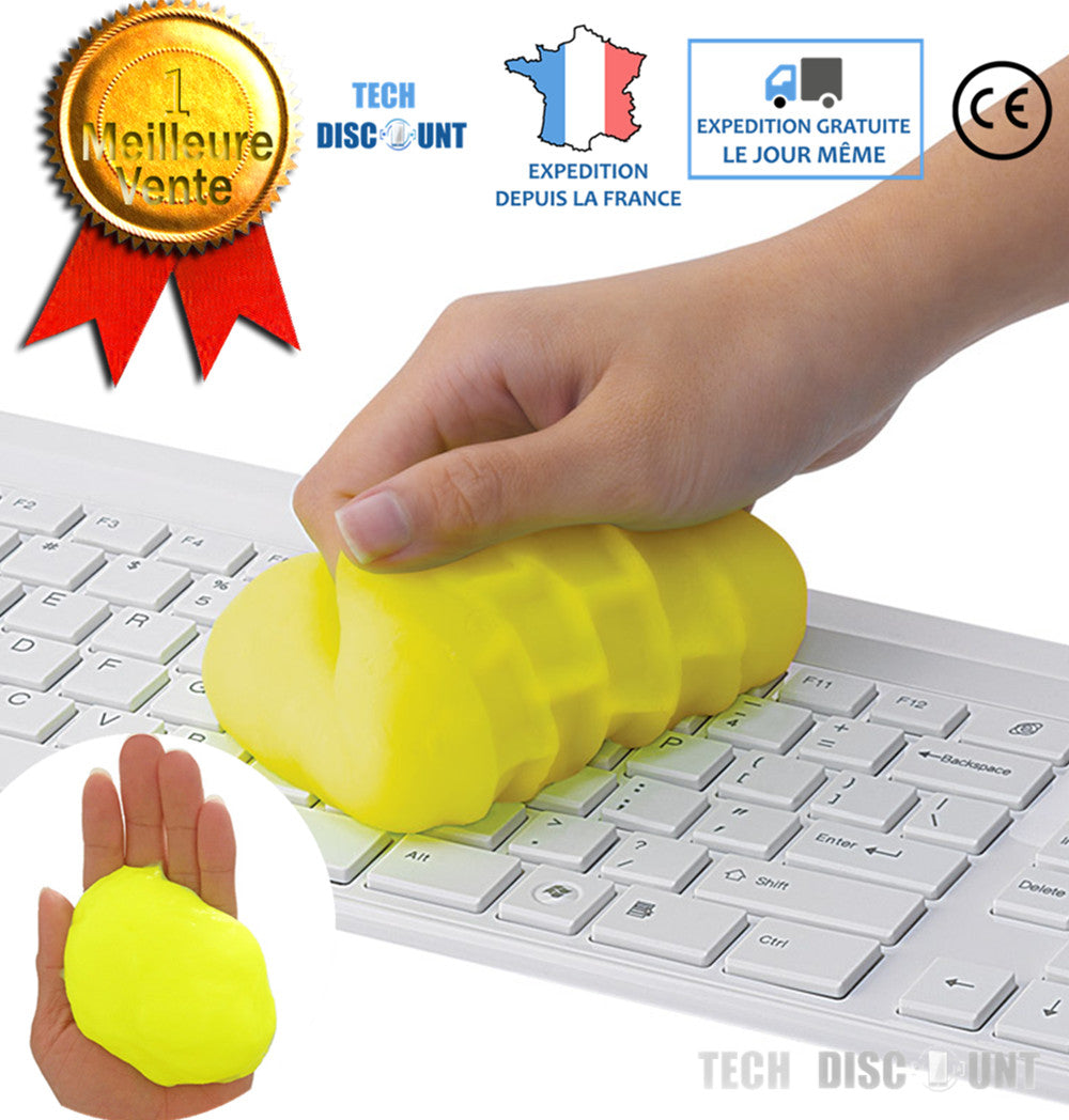 TD® gel magique nettoyant clavier anti-poussiere ecran telephone