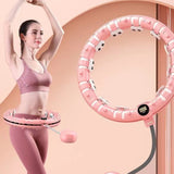 TD® Hula hoop intelligent cerceau détachable fitness abdomen adulte aggravant la combustion des graisses taille mince cerceau paress
