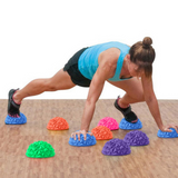 TD® Masseur Spiky Massage Ball PVC Foot Trigger Point Stress Relief Yoga Massager accessoires de yoga 1058
