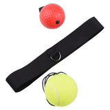 TD® Balle de boxe montée sur la tête Balle de réaction rapide Sanda training Balle en mousse PU Balle de ventilation de décompressio
