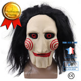 TD® Halloween carnaval bar fête performance tronçonneuse peur latex perruque couvre-chef masque accessoires interactifs en direct