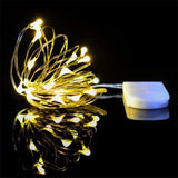 TD® Guirlande lumineuse en fil d'argent guirlande lumineuse LED guirlandes lumineuses pour noë - Modèle: Green 2M 20LEDS  - MILEDCA1