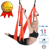 TD® Accessoires Fitness - Musculation,Anti gravité aérienne Yoga hamac ensemble multifonction Yoga ceinture volant - Type 01-Orange