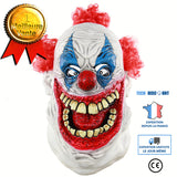 TD® Halloween danse grande bouche clown latex capot masque commerce extérieur personnalisé maison hantée accessoires de tour de fête