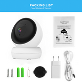 INN® Tuya Tuya caméra intelligente sans fil WiFi surveillance commande vocale HD 1080P caméra surveillance intelligente commande voc