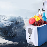 TD® Réfrigérateur de voiture portable Réfrigérateur à double usage chaud et froid Réfrigérateur de voiture extérieur polyvalent