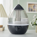 TD® Humidificateur à ultrasons silencieux à goutte d'eau Humidificateur à atomisation pour lanterne domestique de grande capacité