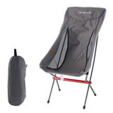 TD® Chaise pliante extérieure surélevée portable camping pêche loisirs plage tissu Oxford chaise de dossier résistant à l'usure
