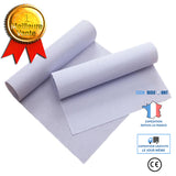 TD® 6 pièces 14CT blanc tissu de point de croix travail manuel bricolage broderie tissu réserve tissu aida