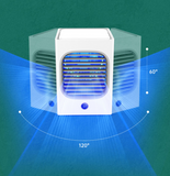 INN® Ventilateur de climatisation vertical, dortoir domestique portable avec glace, ventilateur de tour mobile de réfrigération et