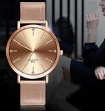 TD® Quartz Montres-bracelets Casual et Business Series Mesh montre de la ceinture cadeaux hommes 3544469