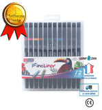 Ensemble de stylos aquarelle double tête crochet ligne stylo pointe douce stylo aquarelle enfants art peinture stylo stylo aq
