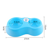 TD® distributeur croquettes pour chat chien gamelle moyen animaux de compagnie antidérapante voyage lapin bol aliments nourriture
