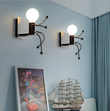 TD® Lampe Murale Moderne - Créatif et Simple - Noir