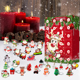 Compte à rebours de Noël Calendrier de l'Avent Calendrier de Noël Ornements Boîte aveugle Ambiance de Noël Jouets Cadeaux de