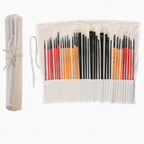 Ensemble pinceaux 36 poils tube aluminium pinceau de vison nylon peinture à l'huile peinture acrylique ensemble pinceaux d'aq