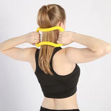 TD® Cercle yoga pilates extensible Bague remise forme sport résistance exercice harnais élastique élastiband tonifiant corps extense