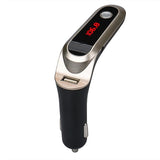 TD® Transmetteur FM voiture / Mains Libres Kit Chargeur Lecteur MP3 Kit de voiture Bluetooth USB Chargeur