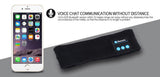 TD® Bandeau électronique écouteurs intégrés homme femme kit main libre appel réponse musique sport bandeau high tech couleur noir