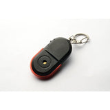 TD® Porte-clés LED sans fil contrôle de sifflet anti-perte alarme finder Dulcet Localisateur de clés avec signal et flash lumineux