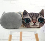 TD® Drôle 3D Cat Imprimer Coussin Coussin créatif mignon poupée en peluche cadeau Home Décor