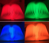 TD® Lumière de livre de haut-parleur de Bluetooth adapté aux besoins du client par Subwoofer LED de livre de lumière
