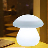 TD® Lumière LED Télécommande sans Fil Lampe Langer Couleur Etanche Rechargeable USB D'ambiance Forme Champignon