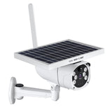 TD® Caméra solaire de surveillance vidéo extérieure 1080P caméra WIFI sans fil caméra infrarouge de détection infrarouge / radar de