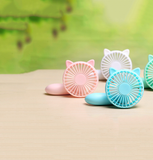 INN® Mini Ventilateur, Ventilateur à Main Portatif Ventilateur usb Silencieux Ventilateur de Poche à Piles - Rose